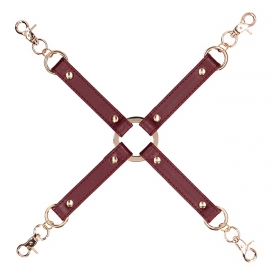Hogtie pour Menottes CONNECTOR Rouge