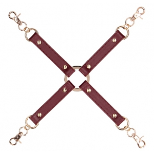 Hogtie pour Menottes CONNECTOR Rouge