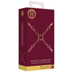 Hogtie pour Menottes CONNECTOR Rouge