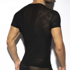 T-shirt NET Microfibres Noir 2