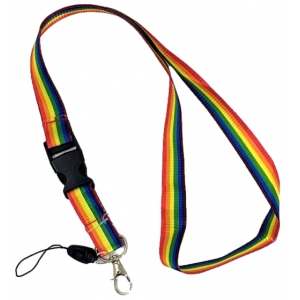 Cordon Rainbow avec Clip 50cm