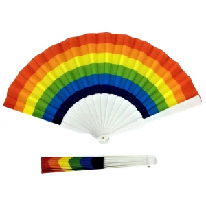 Éventail Rainbow 23cm