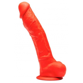 Gode en silicone STRETCH N°4 - 23 x 5.2cm Rouge