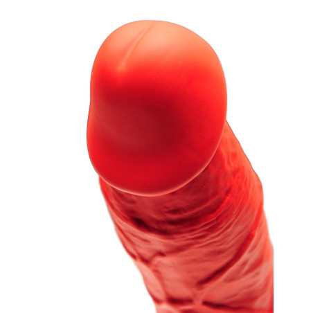 Gode en silicone STRETCH N°6 - 26 x 5.8cm Rouge
