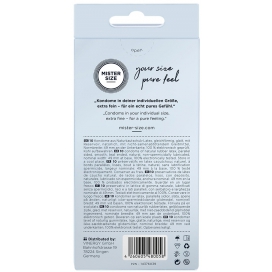 Préservatifs MISTER SIZE 49 mm | Boîte de 10 2