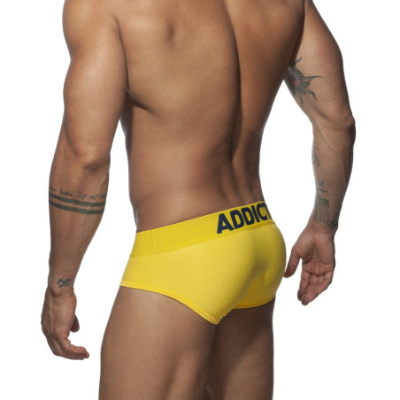 Slip PUSH UP MESH Jaune