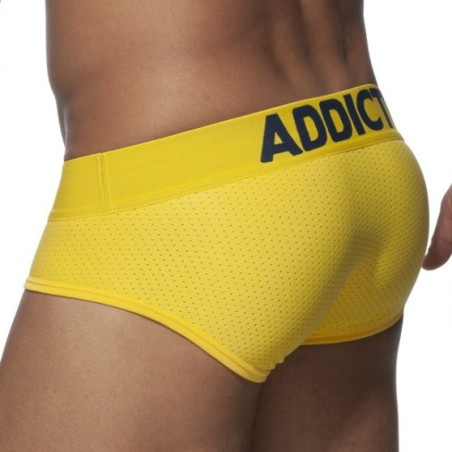 Slip PUSH UP MESH Jaune