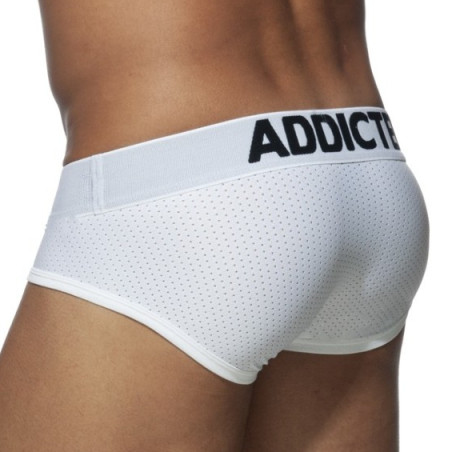 Slip PUSH UP MESH Blanc