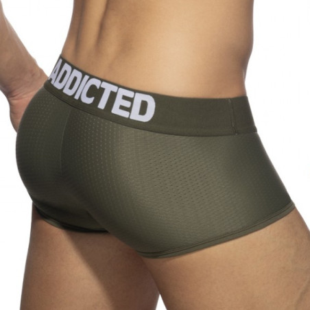 Boxer PUSH UP MESH Kaki