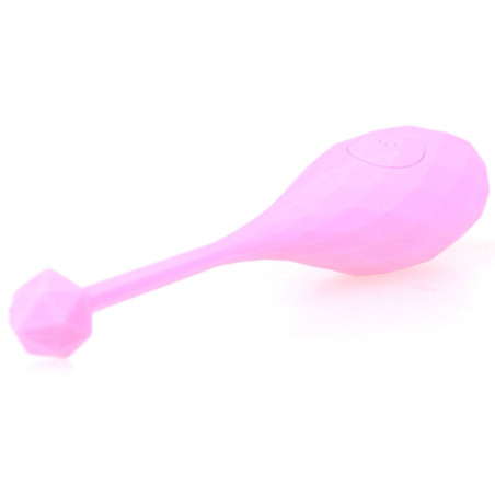 Oeuf vibrant DIAMOND SEX 9 x 3.2cm Rose