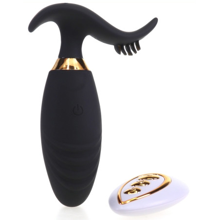 Oeuf Vibrant WAVY SEX 8.5 x 3cm Noir