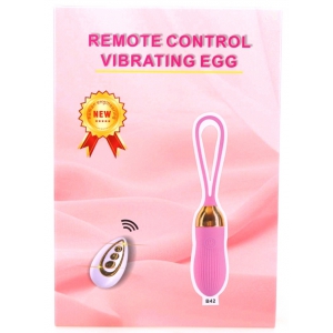 Oeuf vibrant STRIPE SEX 8.5 x 3cm Rose