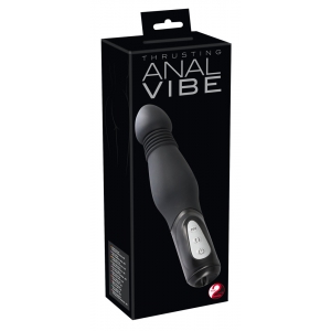 Gode vibrant à poussée ANAL THRUST VIBE 15 x 4.5cm