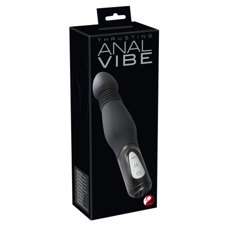 Gode vibrant à poussée ANAL THRUST VIBE 15 x 4.5cm