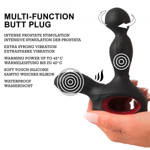 Stimulateur de prostate vibrant DIABLO 10 x 3cm