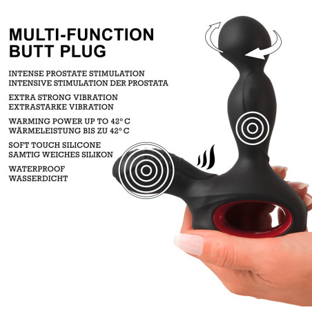 Stimulateur de prostate vibrant DIABLO 10 x 3cm