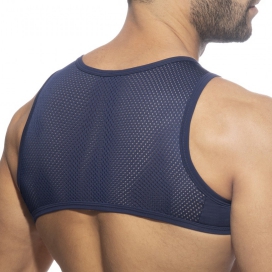 Crop Top MESH-ZIP Marine 2