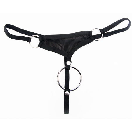 String fin RING Noir