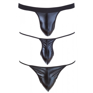 Lot de 3 strings JOY Noirs