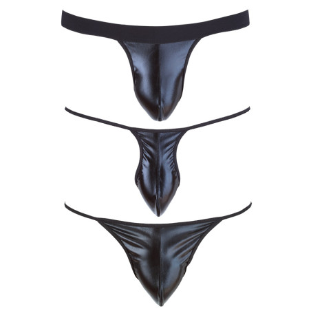 Lot de 3 strings JOY Noirs