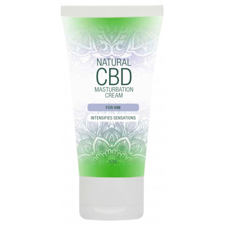 Crème de masturbation NATURAL CBD 50ml