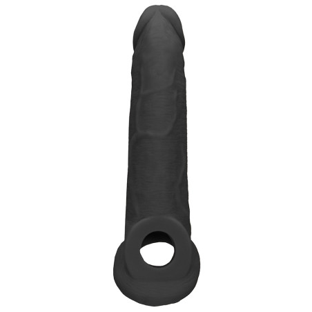 Gaine de pénis REALROCK 17 x 4.5cm Noire