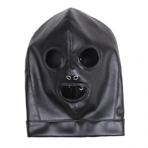 Cagoule sm 3 holes et noise en cuir simili