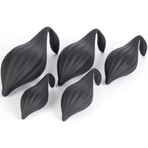 Plug Silicone BULBY S 12 x 5.5cm Noir