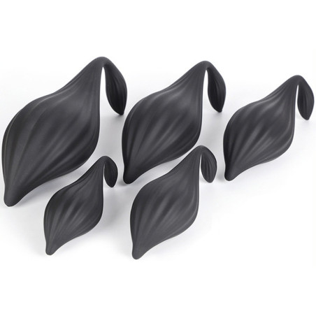 Plug Silicone BULBY XL 20 x 9cm Noir