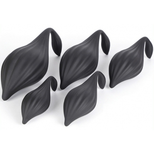 Plug Silicone BULBY XXL 22 x 10cm Noir