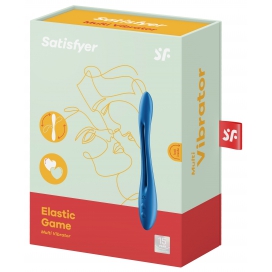 Multi-vibrateur ELASTIC GAME Satisfyer Bleu 2