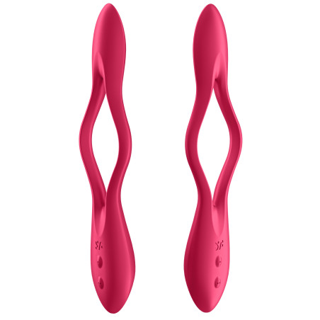 Multi-vibrateur ELASTIC JOY Satisfyer Rouge