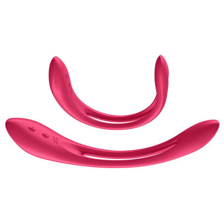 Multi-vibrateur ELASTIC JOY Satisfyer Rouge