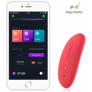 Vibro de culotte connecté MAGIC NYX Rouge 