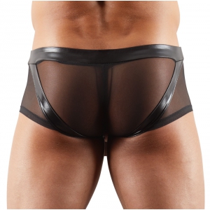 Boxer sexy avec Anneau TROYA Noir
