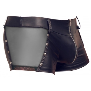 Boxer NAXIS Imitation Cuir Noir