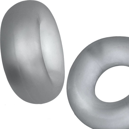 Lot de 2 Cockrings Silicone STIFFY Bulge Transparents
