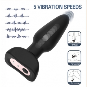 Plug vibrant à percussionTHRUST UP 11 x 3.7cm