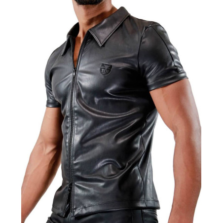 Chemise ZIPPED Noire