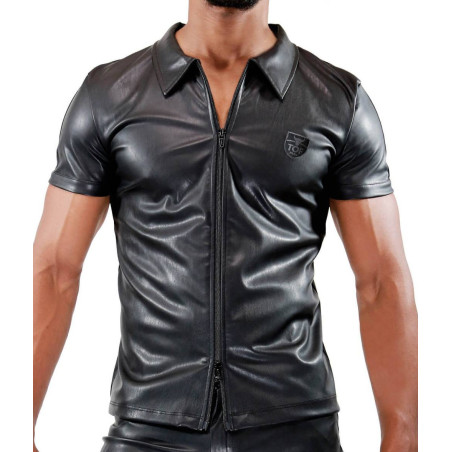 Chemise ZIPPED Noire