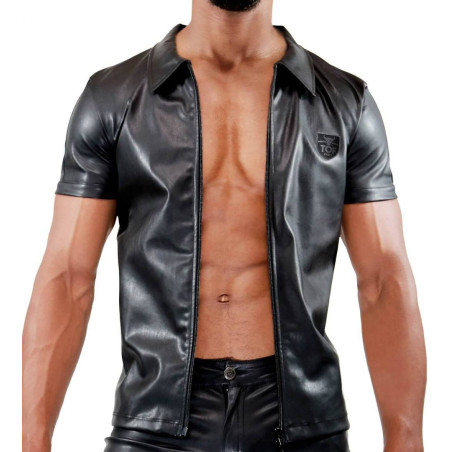 Chemise ZIPPED Noire