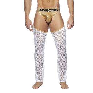 JOCK PANTS Doré-Blanc