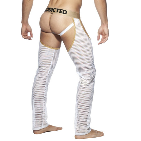 JOCK PANTS Doré-Blanc
