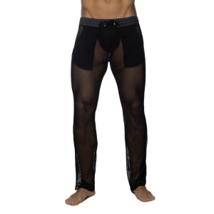 Pantalon LONG MESH Noir