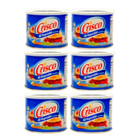 Crisco 453 gr - Lot de 6