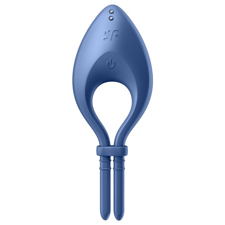 Cockring vibrant connecté BULLSEYE Satisfyer Bleu