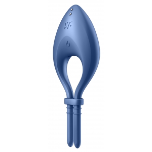 Cockring vibrant connecté BULLSEYE Satisfyer Bleu