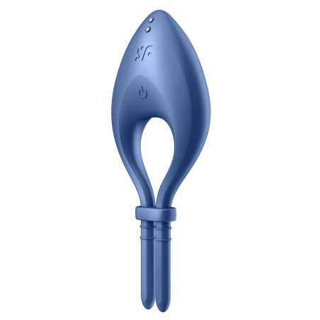 Cockring vibrant connecté BULLSEYE Satisfyer Bleu