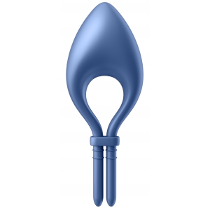 Cockring vibrant connecté BULLSEYE Satisfyer Bleu