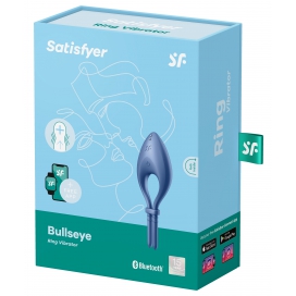 Cockring vibrant connecté BULLSEYE Satisfyer Bleu 2